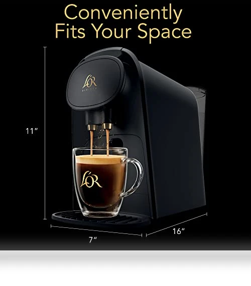 Coffee and Espresso Machine Combo with Milk Frother — Coffee & Espresso Combos, L'OR