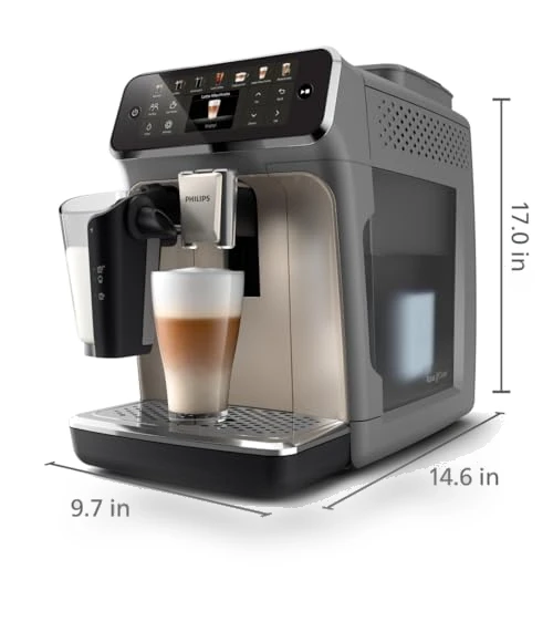Fully Automatic Espresso Machine with LatteGo Milk System — Coffee & Espresso Combos, Philips