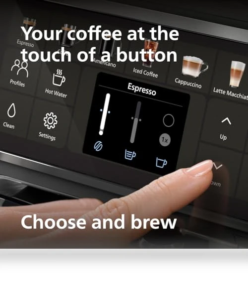 Fully Automatic Espresso Machine with LatteGo Milk System — Coffee & Espresso Combos, Philips
