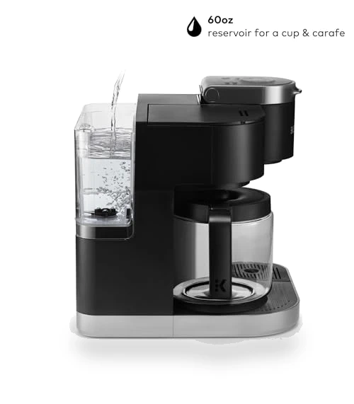 Single Serve & Carafe Coffee Maker, Multiple Brew Sizes, Programmable Auto Brew — Single-Cup Coffee Makers, Keurig