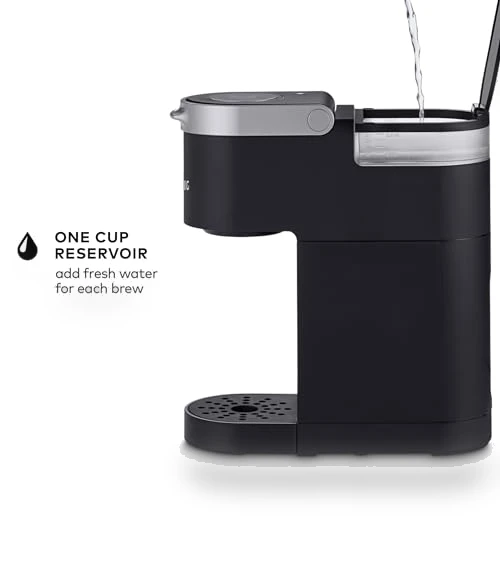 Single Serve K-Cup Pod Coffee Maker, 6 to 12oz Brew size, with Cord Storage, Perfect for Small Spaces — Single-Cup Coffee Makers, Keurig