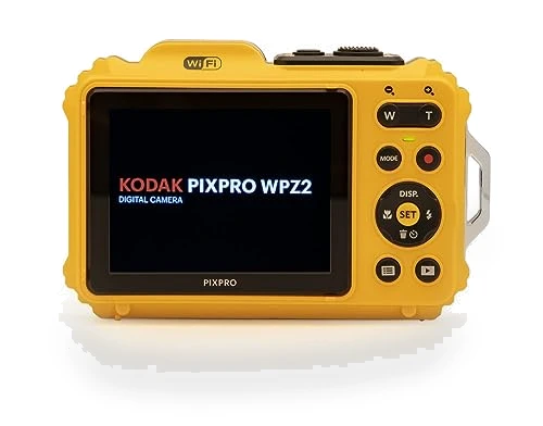 Rugged Waterproof WiFi Digital Camera 16MP 4X Optical Zoom 1080P Full HD Video Vlogging Camera — Compact Digital Cameras, KODAK