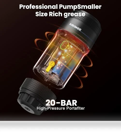 Portable Electric Espresso Machine for Camping and Travel — Coffee & Espresso Combos, AIBOKEE