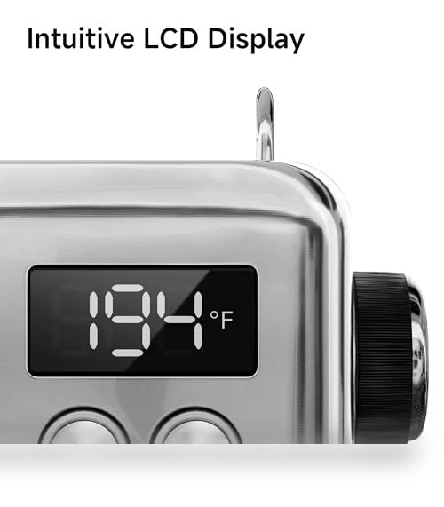 Programmable Espresso Machine with Adjustable Temperature and Cup Volume — Coffee & Espresso Combos, HIBREW