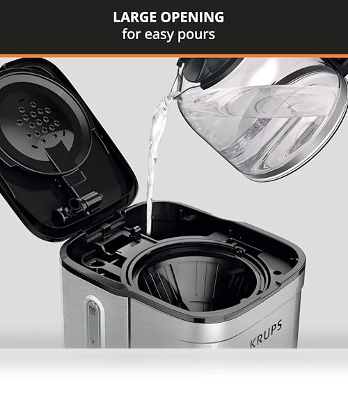 10-Cup Drip Coffee Maker with Reusable Filter — Coffee & Espresso Combos, KRUPS