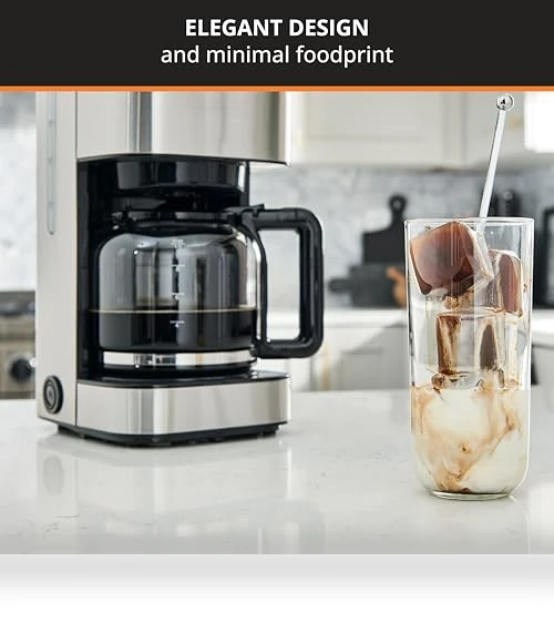 10-Cup Drip Coffee Maker with Reusable Filter — Coffee & Espresso Combos, KRUPS