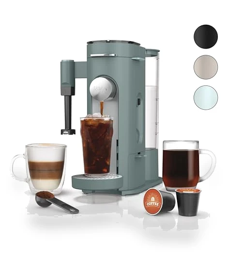 Specialty Single-Serve Coffee Maker with Built-In Milk Frother, K-Cup Pod Compatible — Single-Cup Coffee Makers, Ninja