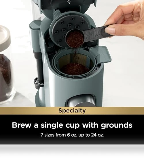 Specialty Single-Serve Coffee Maker with Built-In Milk Frother, K-Cup Pod Compatible — Single-Cup Coffee Makers, Ninja
