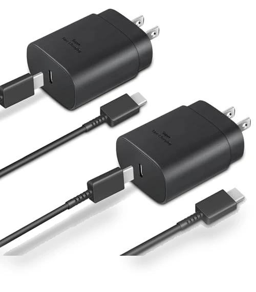 25W Type C Super Fast Charger with 6ft USB C Cable - 2 Pack — Charging Solutions, GUUSMART