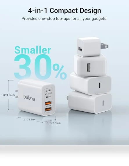 40W USB C Fast Charging Block 2-Pack — Charging Solutions, Dulums