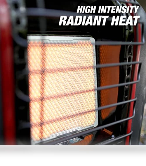 Portable Buddy Heater 4,000-9,000 BTU Indoor-Safe Propane Radiant Heater — Portable Propane Heaters, Mr. Heater