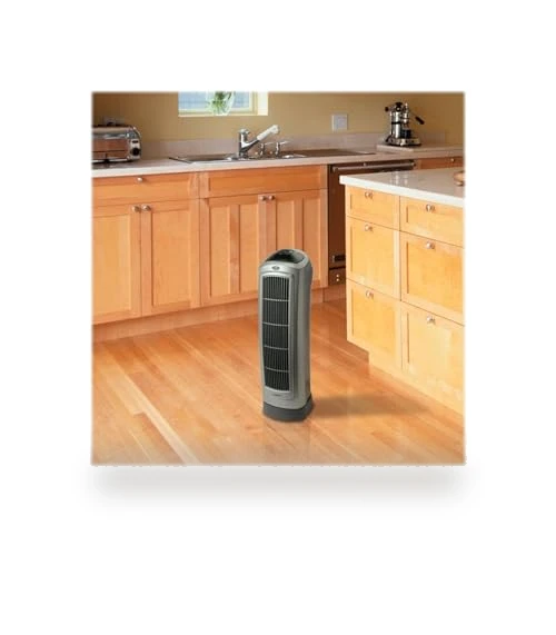 Portable Oscillating Ceramic Space Heater Tower with Digital Display and Remote Control — Portable Heating Solutions, Lasko