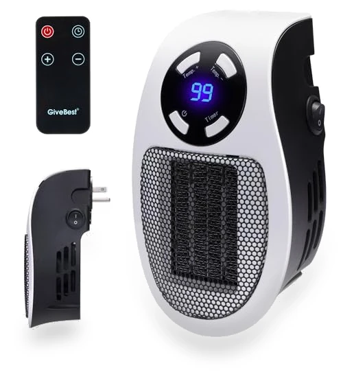 Portable Electric Space Heater with Adjustable Thermostat — Portable Heating Solutions, Brightown