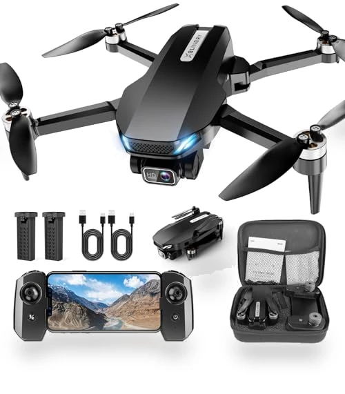 2K HD FPV Drone with Brushless Motor, Foldable Mini Drones for Kids and Beginners — Drones & UAV Technology, BLINORY