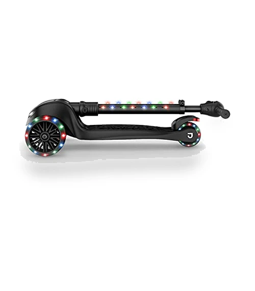 3-Wheel Light-Up Kick Scooter for Kids, Adjustable Handlebar, Foldable — Push Scooters, Jetson