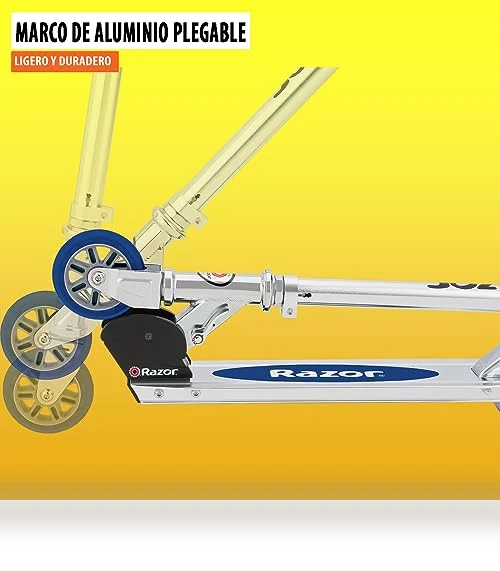 Kick Scooter for Kids - Lightweight, Foldable, Adjustable Handlebars — Push Scooters, Razor