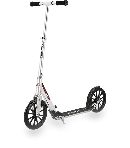 A6 Kick Scooter for Kids Ages 8+ - Extra-Tall Handlebars & Longer Deck — Push Scooters, Razor