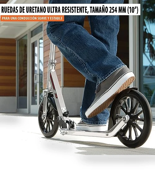 A6 Kick Scooter for Kids Ages 8+ - Extra-Tall Handlebars & Longer Deck — Push Scooters, Razor