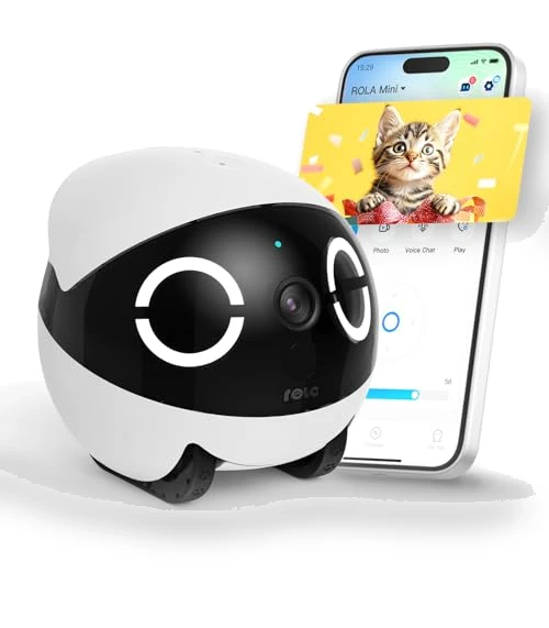 Movable Pet Camera Robot with 2K Resolution and Night Vision — Security & Surveillance Robots, Enabot