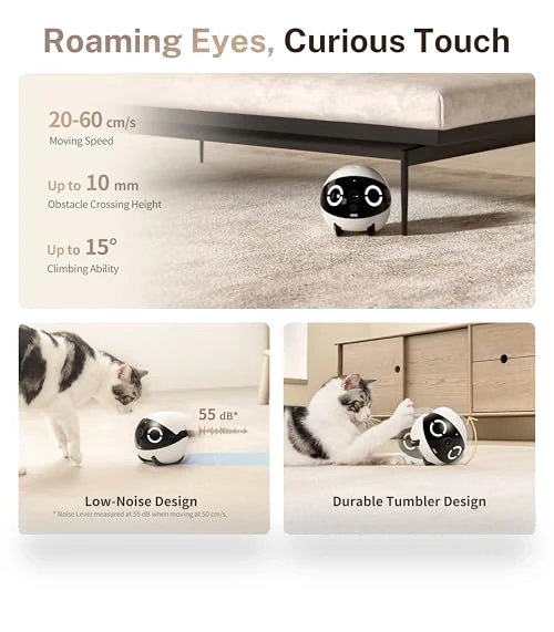Movable Pet Camera Robot with 2K Resolution and Night Vision — Security & Surveillance Robots, Enabot