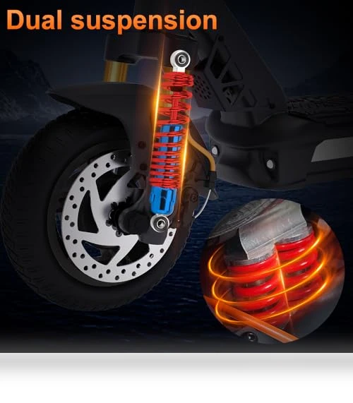 1200W Electric Scooter for Adults with 50 Miles Range & 31 mph Speed — Electric Self-Balancing Scooters, CUNFON