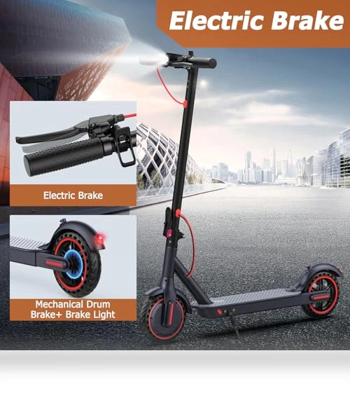 Electric Scooter for Adults with 350W Motor, 281Wh Battery, 8.5" Tires, Up to 22 Miles Range — Electric Vehicles, Qlaway