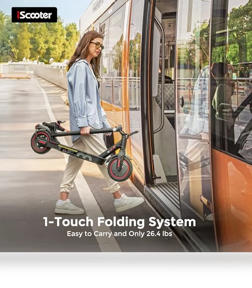 Electric Scooter for Adults with Cruise Control and Double Braking Systems — Electric Vehicles, iScooter