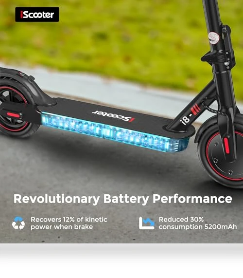 Electric Scooter for Adults with Cruise Control and Double Braking Systems — Electric Vehicles, iScooter