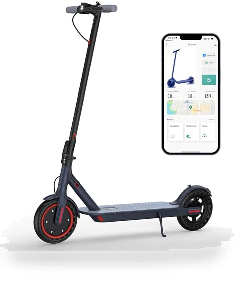 Electric Scooter for Adults with Dual Suspension and APP Control — Electric Vehicles, V1