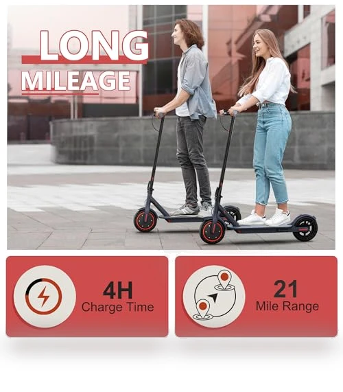 Electric Scooter for Adults with Dual Suspension and APP Control — Electric Vehicles, V1