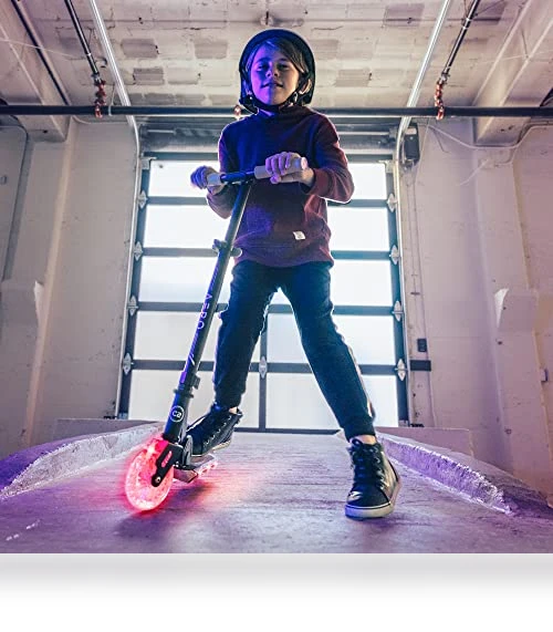 Dynamic Light Up Kick Scooter for Kids with Adjustable Handlebar — Push Scooters, AERO MOBILITY