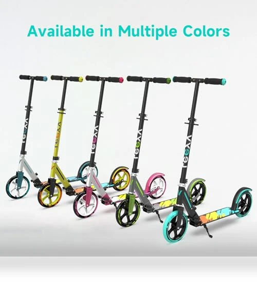 Adjustable Height Foldable Scooter for Kids and Adults — Push Scooters, LEEYV