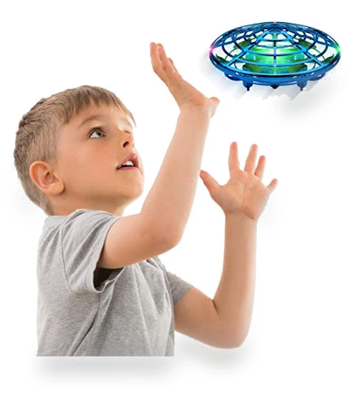 Hand Operated Motion Sensor Drone for Kids and Adults - LED Indoor UFO Toy — Flying Toys, Force1