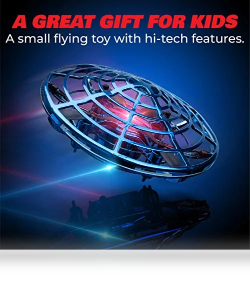 Hand Operated Motion Sensor Drone for Kids and Adults - LED Indoor UFO Toy — Flying Toys, Force1