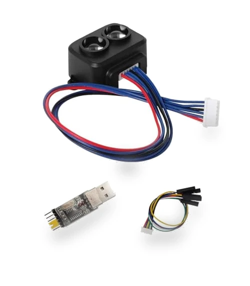 TF-Luna Lidar Sensor Kit with USB-TTL Adapter for Drone, Robot, Smart Home — Drones & UAV Technology, youyeetoo