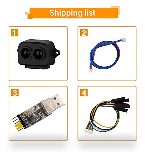 TF-Luna Lidar Sensor Short-Range Distance Ranging Finder Module — Drones & UAV Technology, SmartFly Tech