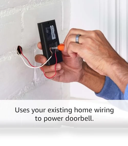Video Doorbell Wired with Two-Way Talk and HD Camera — Smart Home Security, Ring