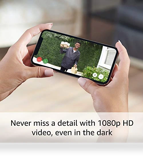 Video Doorbell Wired with Two-Way Talk and HD Camera — Smart Home Security, Ring