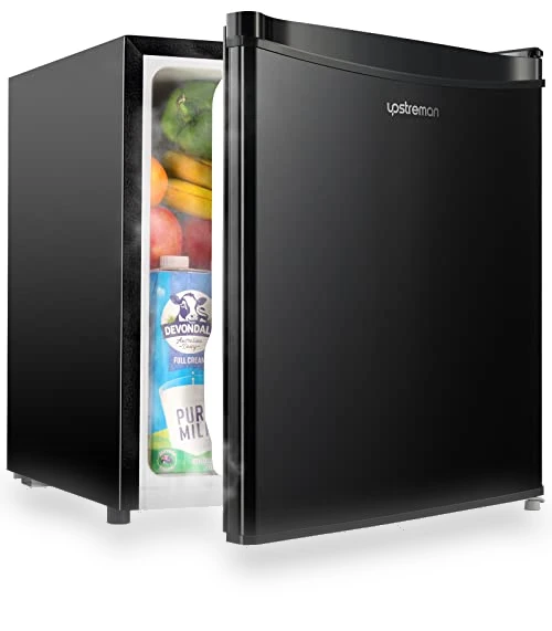 1.7 Cu.ft Mini Fridge with Freezer, Adjustable Thermostat, Energy Saving — Mini Fridges, Upstreman