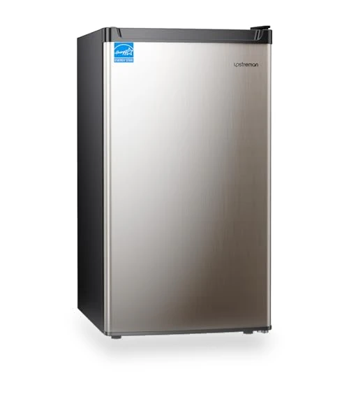 4.4 Cu.Ft Mini Fridge with Freezer, Single Door, Energy-efficient, Adjustable Thermostat — Mini Fridges, Upstreman