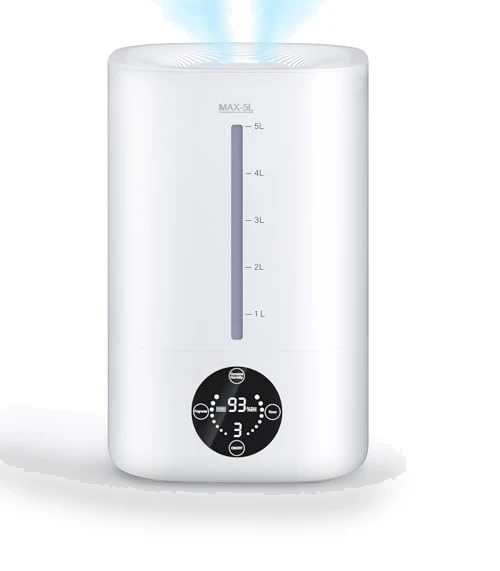 5L Cool Mist Humidifier for Large Rooms — Air Moisturizers, Mubeay