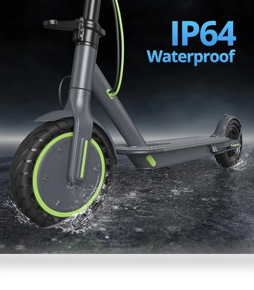 Electric Scooter with 8.5" Solid Tires, 350W Motor, 19 MPH, 21-23 Miles Range — Electric Vehicles, Roinside