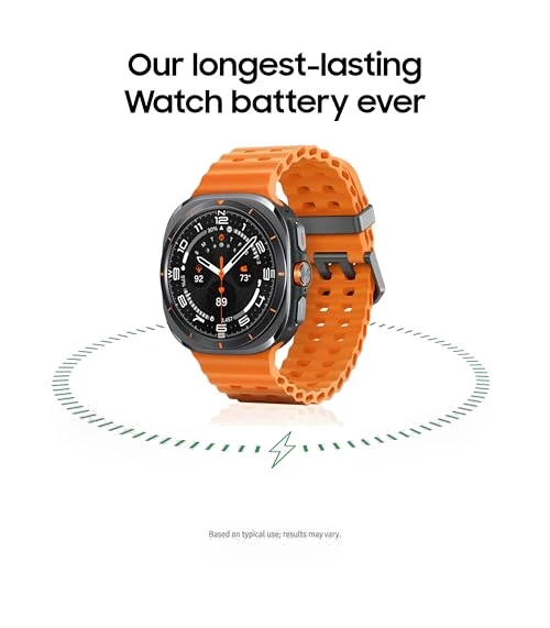 Galaxy Watch Ultra 47mm LTE AI Smartwatch with Energy Score, Wellness Tips, Heart Rate Tracking — Smartwatches, Samsung