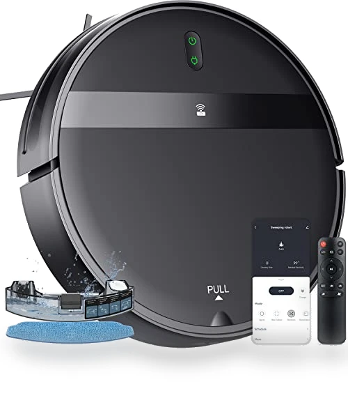 Robot Vacuum and Mop Combo with App/Alexa Control — Smart Cleaning Robots, Kilgone