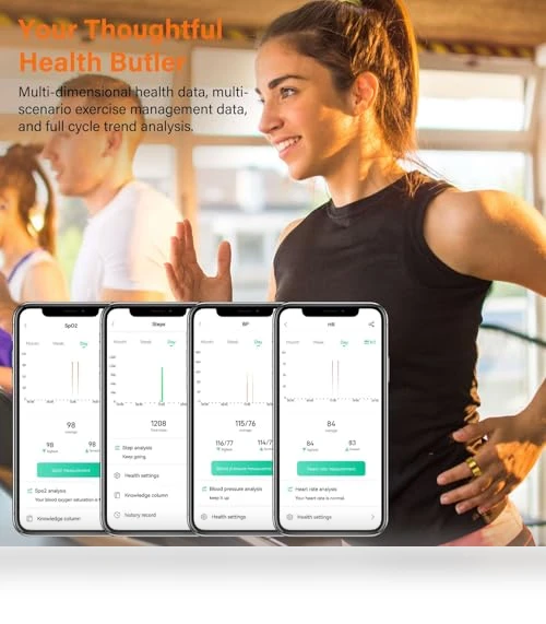 Smart Ring Fitness Tracker - Health Sleep Heart Rate Monitor — Smartwatches, GYSOA