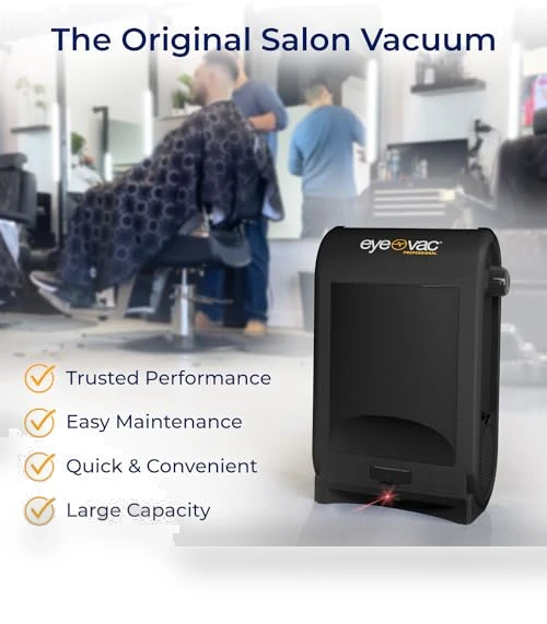 Touchless Automatic Dustpan Vacuum - Ultra Fast & Powerful for Salon Pet Hair Kitchen — Vacuums, EyeVac