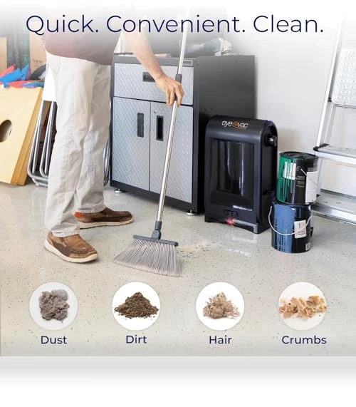 Touchless Automatic Dustpan Vacuum - Ultra Fast & Powerful for Salon Pet Hair Kitchen — Vacuums, EyeVac