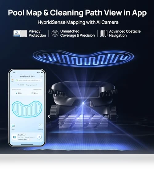 AI-Powered Cordless Pool Vacuum Robot with 5-in-1 Cleaning — Automated Pool Maintenance, Beatbot