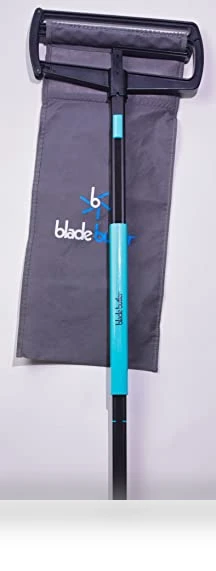 Ceiling Fan Cleaner with Washable Microfiber Duster Bag — Dusting Tools, Blade Butler