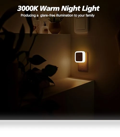 Dusk to Dawn Sensor LED Night Light 4-Pack — Night Lights, Sujeet
